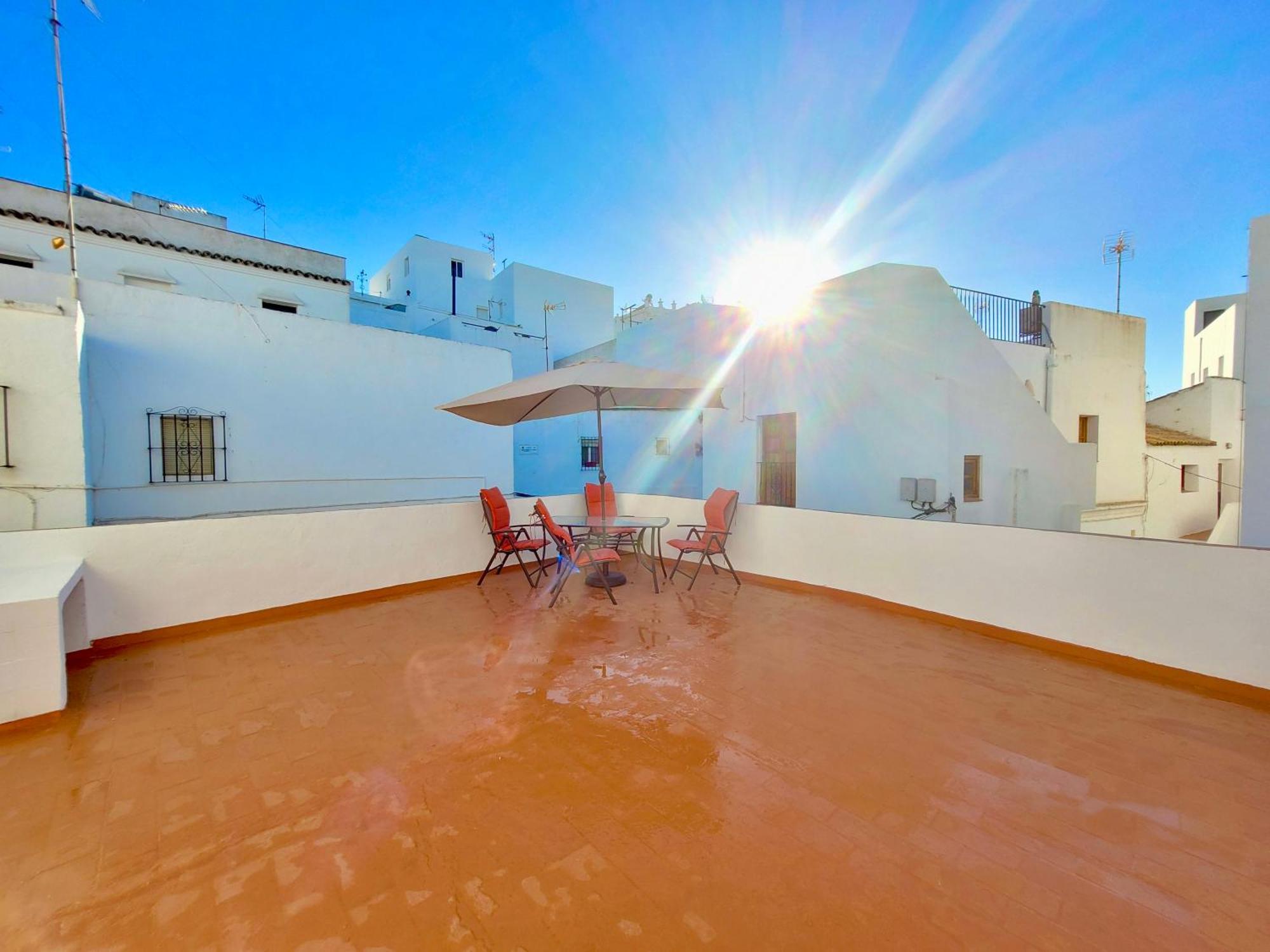 Casa La Aurora Apartman Vejer de la Frontera Kültér fotó